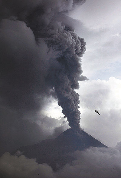 印尼火山百年大爆发 多趟国际航班延飞雅加达