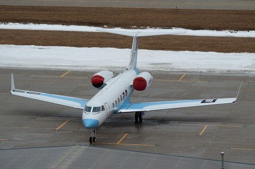 乔丹私人飞机曝光