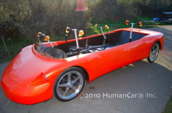 格林伍德已经致力于人力汽车的研究长达40多年。