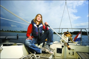 14岁少女孤独“大航海” 吉尼斯不买账(组图)