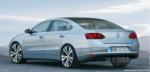 2012款B7代大众Passat谍照首度曝光(图)